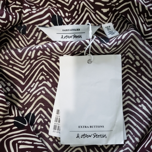 NEW- &Other stories Wrap Jumpsuit - Picture 8 of 9